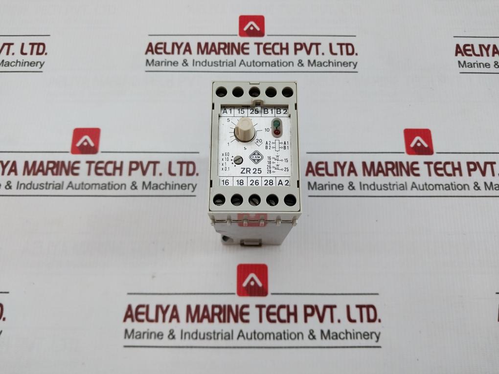 Analog Time Delay Relay Zr 25 Eaw Ip20 250V 50/60Hz