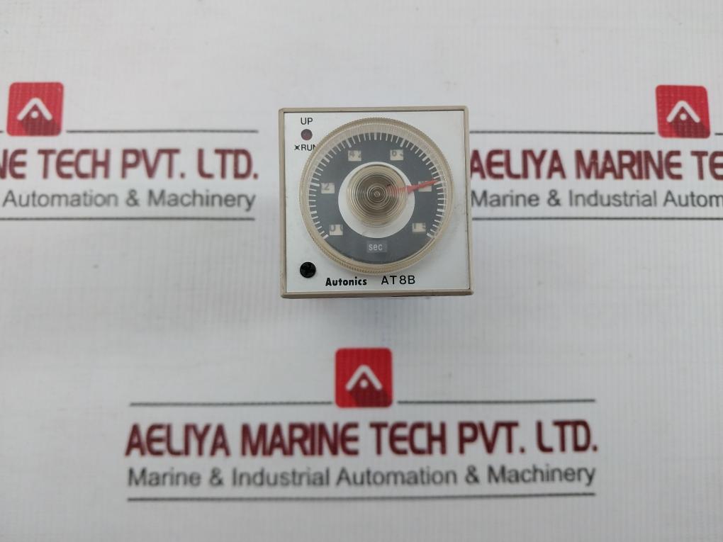Analog Timer At8B Autonics 0-15 Sec 250Vac 50/60Hz