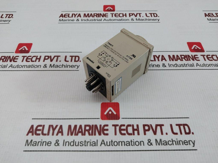 Analog Timer At8B Autonics 0-15 Sec 250Vac 50/60Hz