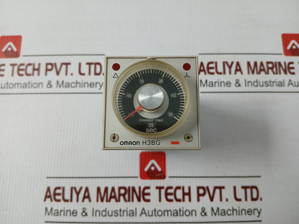Analog Timer Relay 50/60Hz 5A 250V~ Omron H3Bg-8
