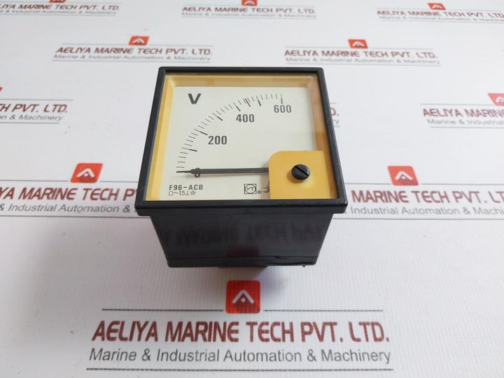 Analog Voltmeter F96-acb Shanghai Yitai 0-600V