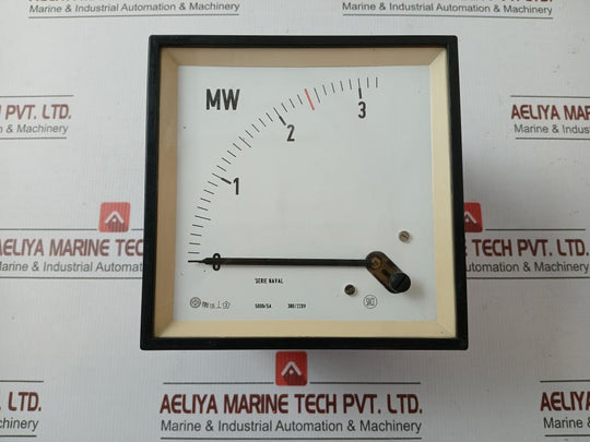 Analog (Megawatt) Power Meter 0-3 Mw Saci