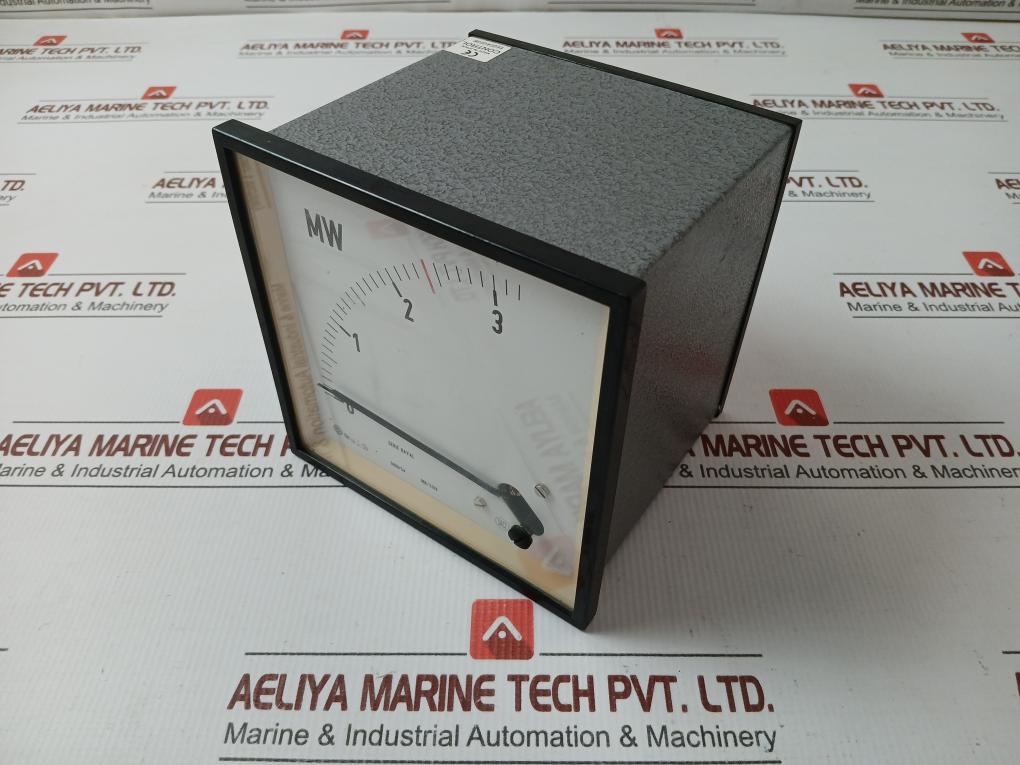 Analog (Megawatt) Power Meter 0-3 Mw Saci