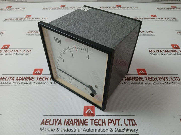 Analog (Megawatt) Power Meter 0-3 Mw Saci