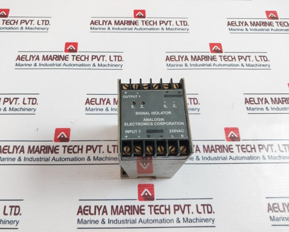 Analogik Electronics Signal Isolator 230vac 4-20 Ma