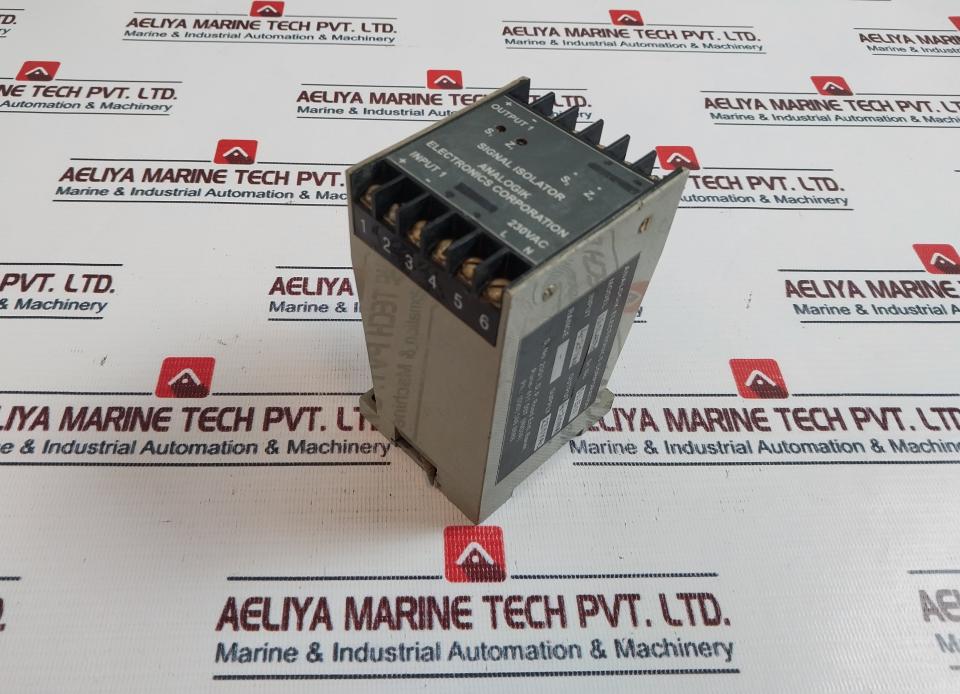 Analogik Electronics Signal Isolator 230vac 4-20 Ma