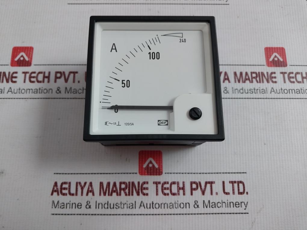 Analogue Ammeter Eq96-x Deif 0-240 A