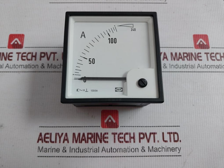 Analogue Ammeter Eq96-x Deif 0-240 A