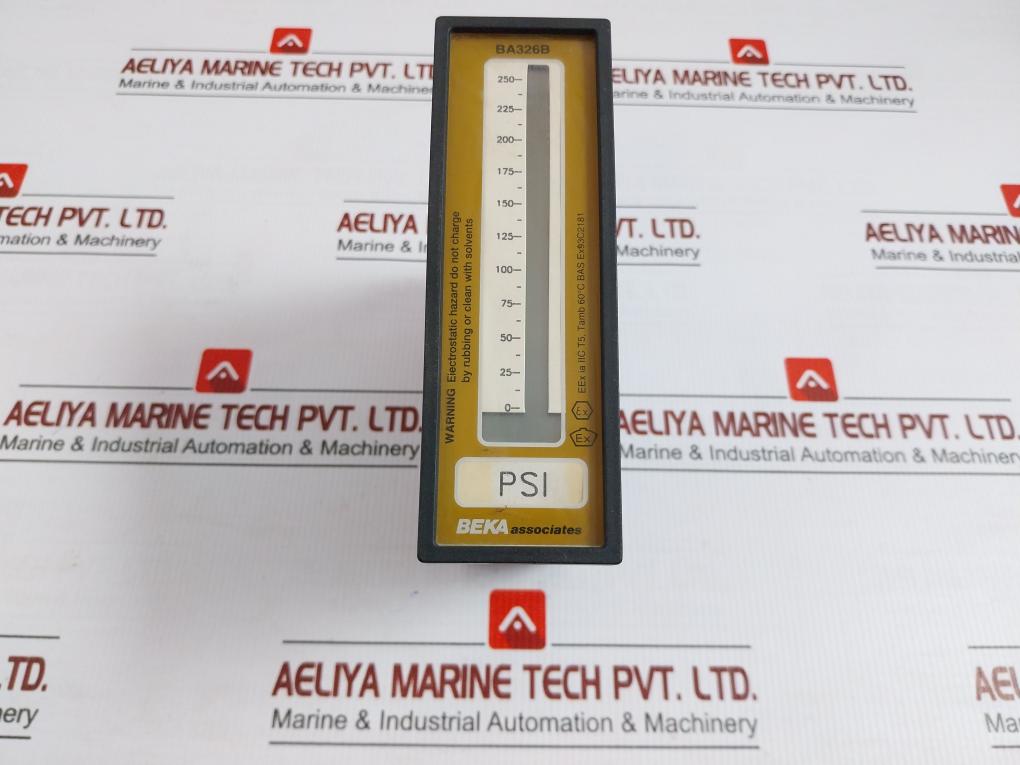 Analogue Bargraph Digital Pressure Indicator Ba326B Beka