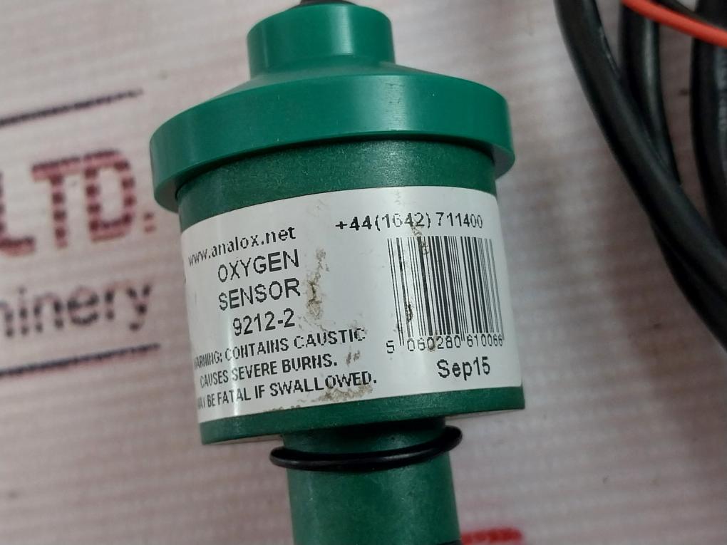 Analox 9212-2 Green Oxygen Sensor