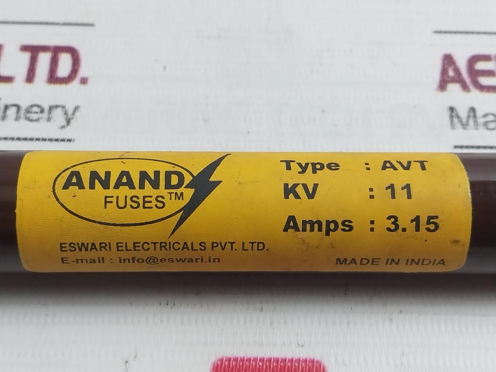 Anand Avt Fuse Amps: 3.15