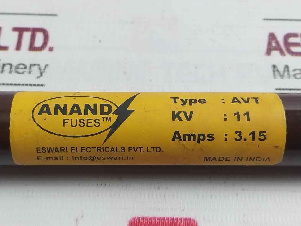 Anand Avt Fuse Amps: 3.15