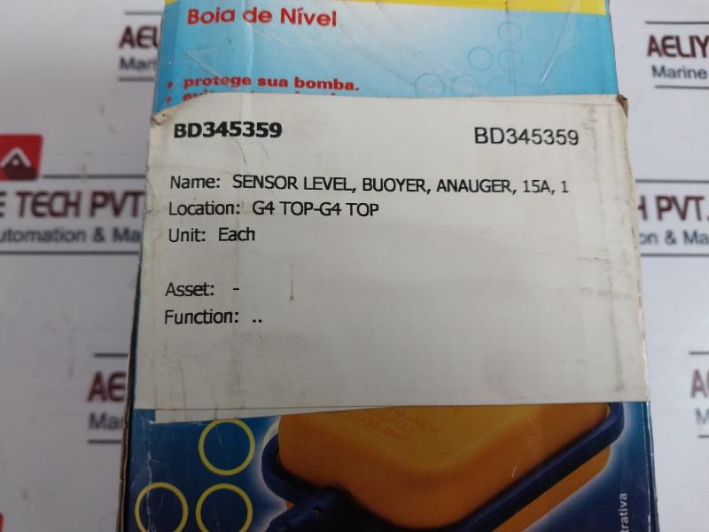 Anauger Sensor Control Level Buoyer 15A 100-250V