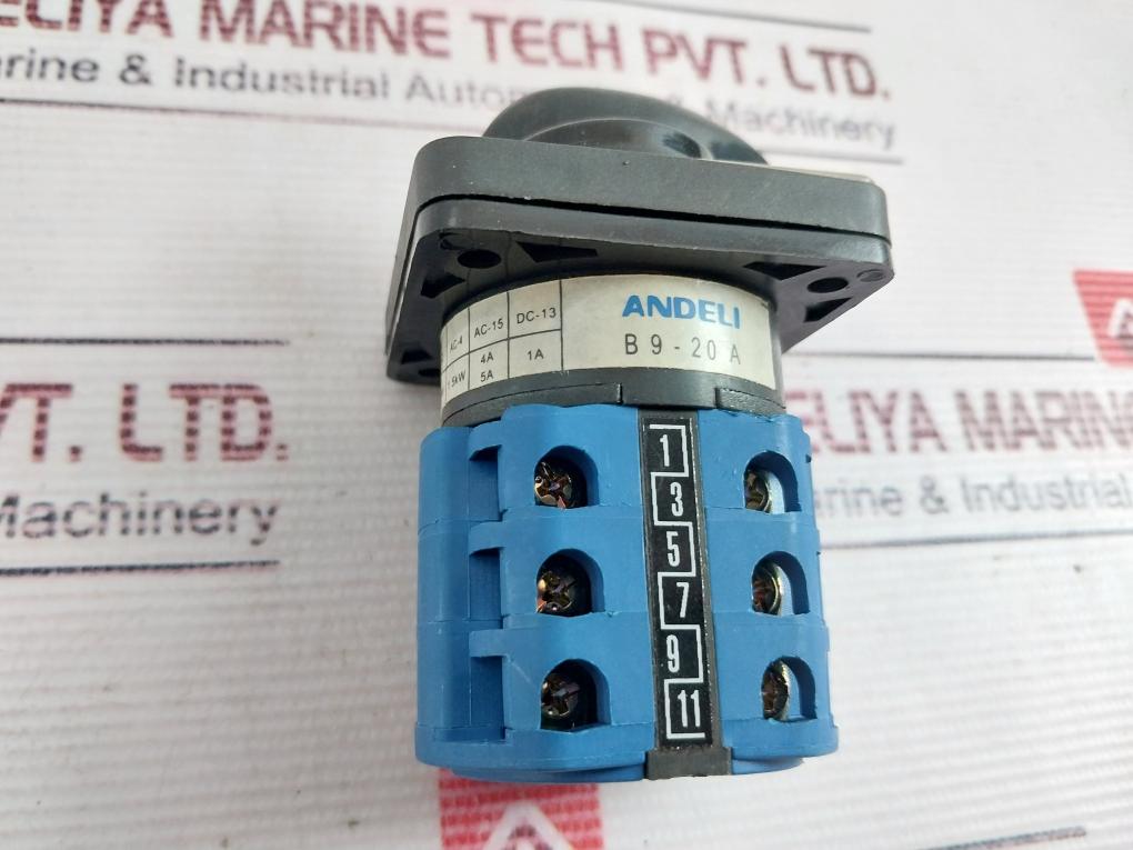 Andeli B9 – 20A Changeover Rotary Switch