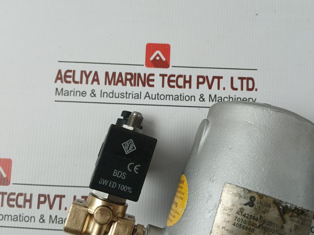 Angle Seat Solenoid Valve 7010/040V101021---c Schubert & Salzer
