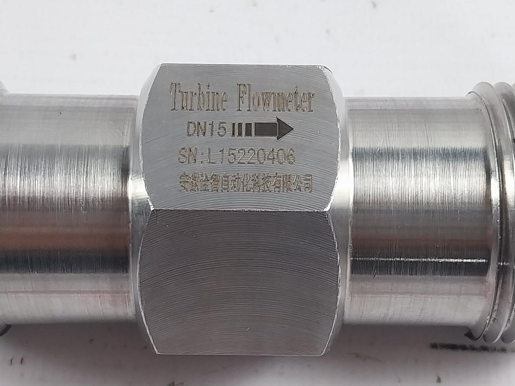 Anhui Province Ds-170287 Turbine Flowmeter With Amplifier 12-24vdc 