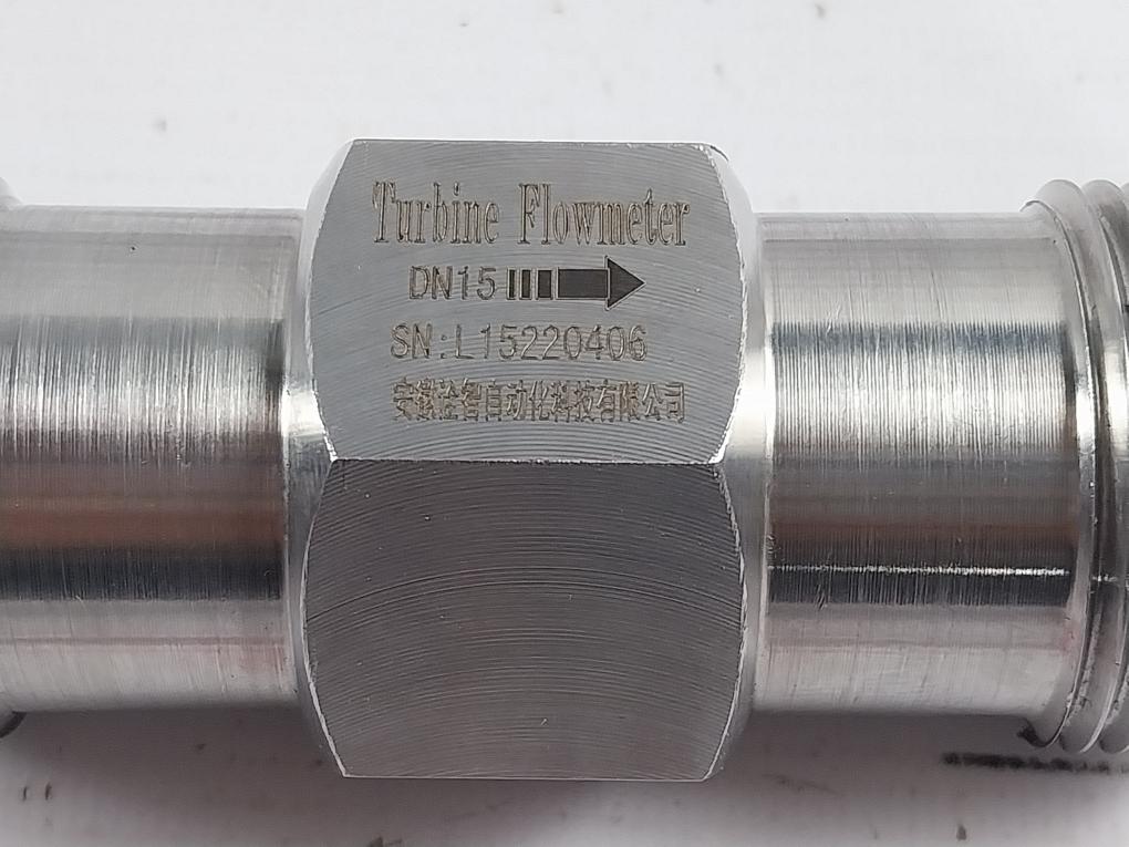 Anhui Province DS-170287 Turbine Flowmeter with Amplifier 12-24VDC SET