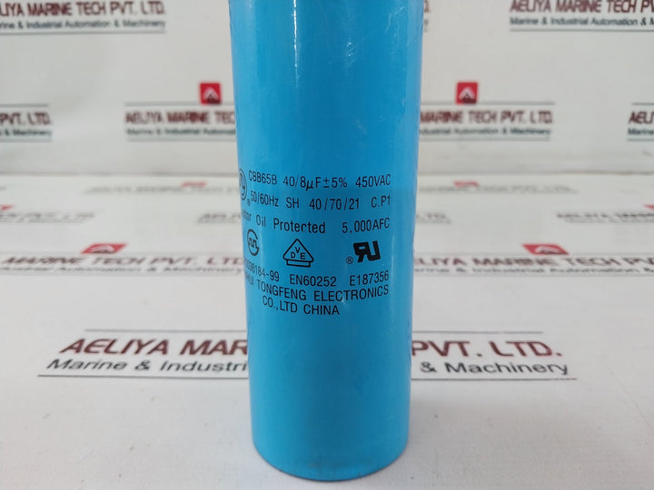 Anhui Tongfeng Cbb65B Capacitor 450V Ac