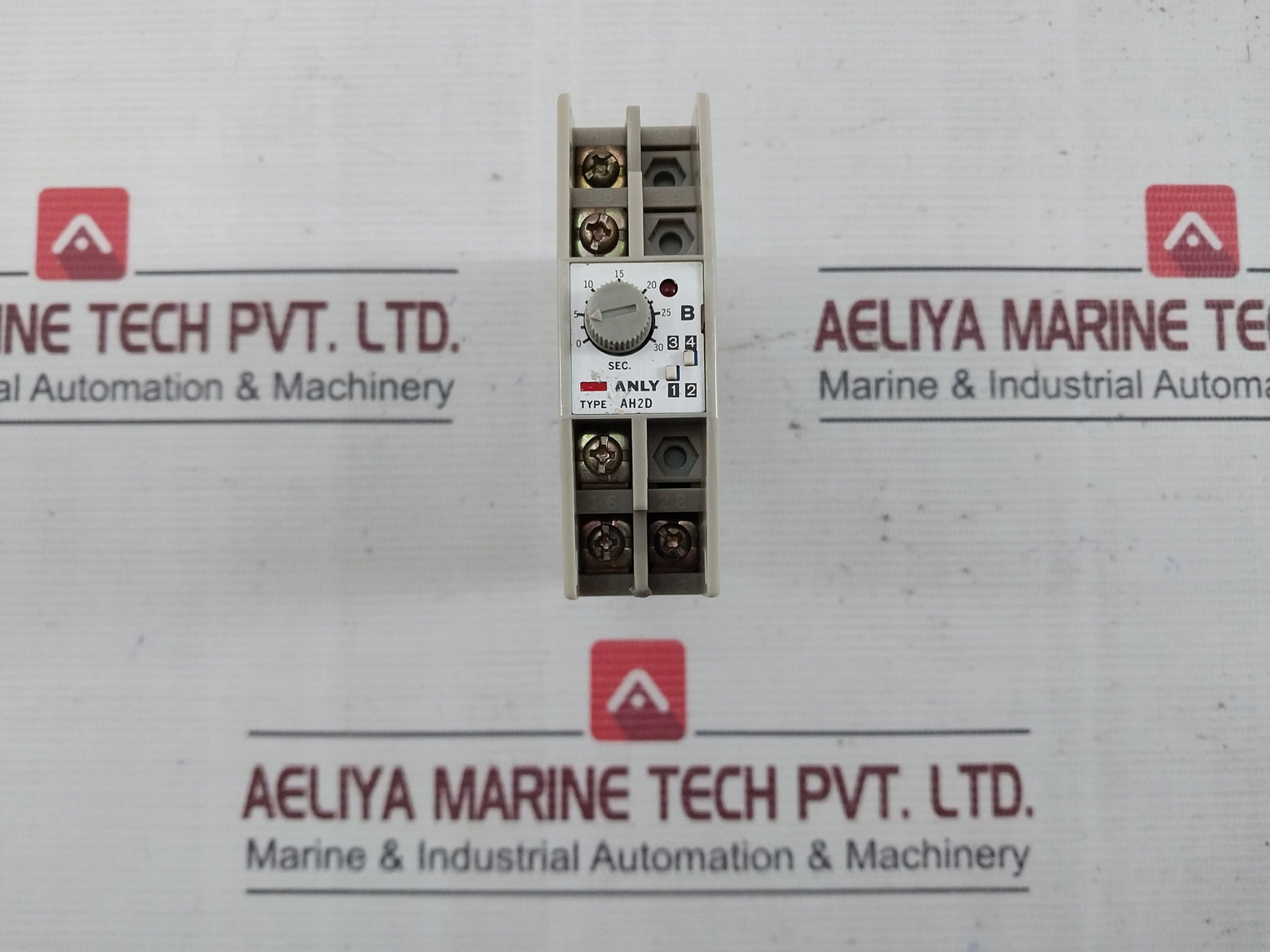 Anly Ah2D-b Delay Timer Multi Voltage 200/220/240Vac 3-30 Sec