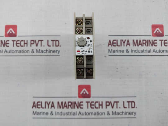 Anly Ah2D-b Delay Timer Multi Voltage 200/220/240Vac 3-30 Sec