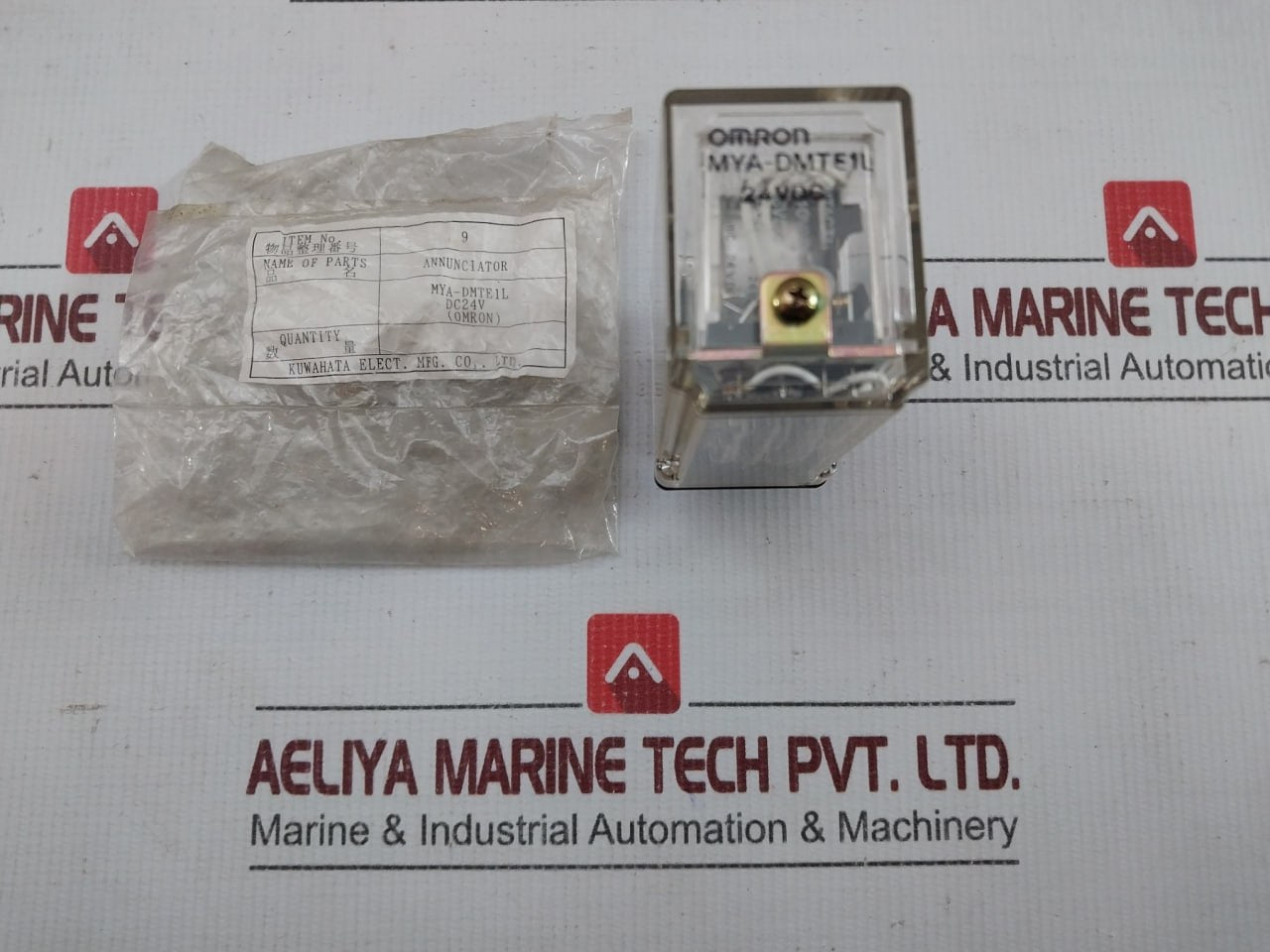 Omron Annuciator Relay Unit 24Vdc Part No Mya-dmte1L