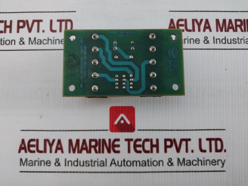Ansaldo Ross Hill Low Level Signal Switching Pcb Module 0000-9057-01 Rev A