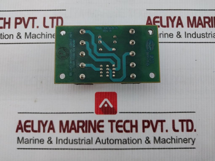 Ansaldo Ross Hill Low Level Signal Switching Pcb Module 0000-9057-01 Rev A