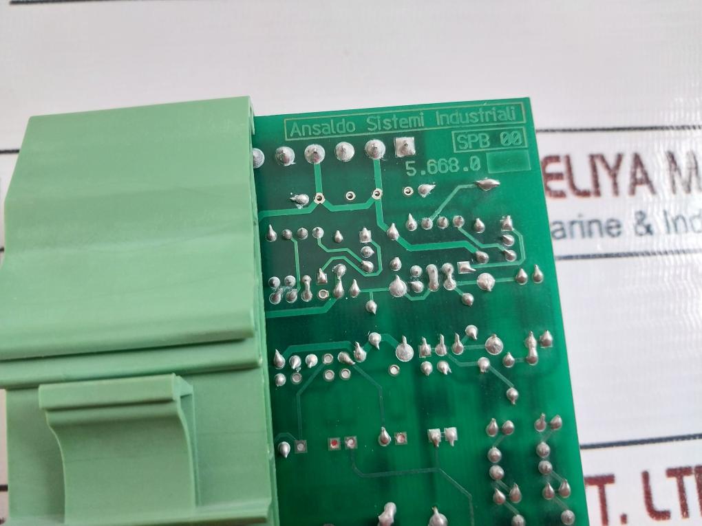 Ansaldo Sistemi 5.668.0 Pcb Card