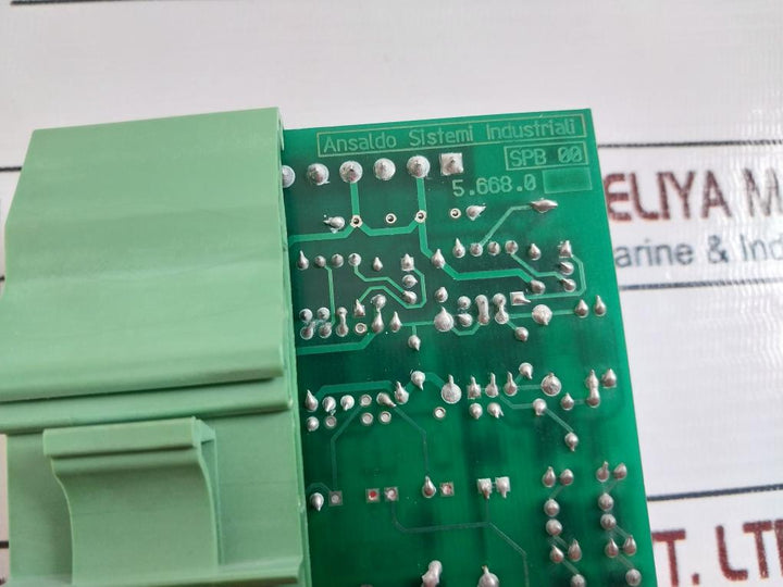 Ansaldo Sistemi 5.668.0 Pcb Card