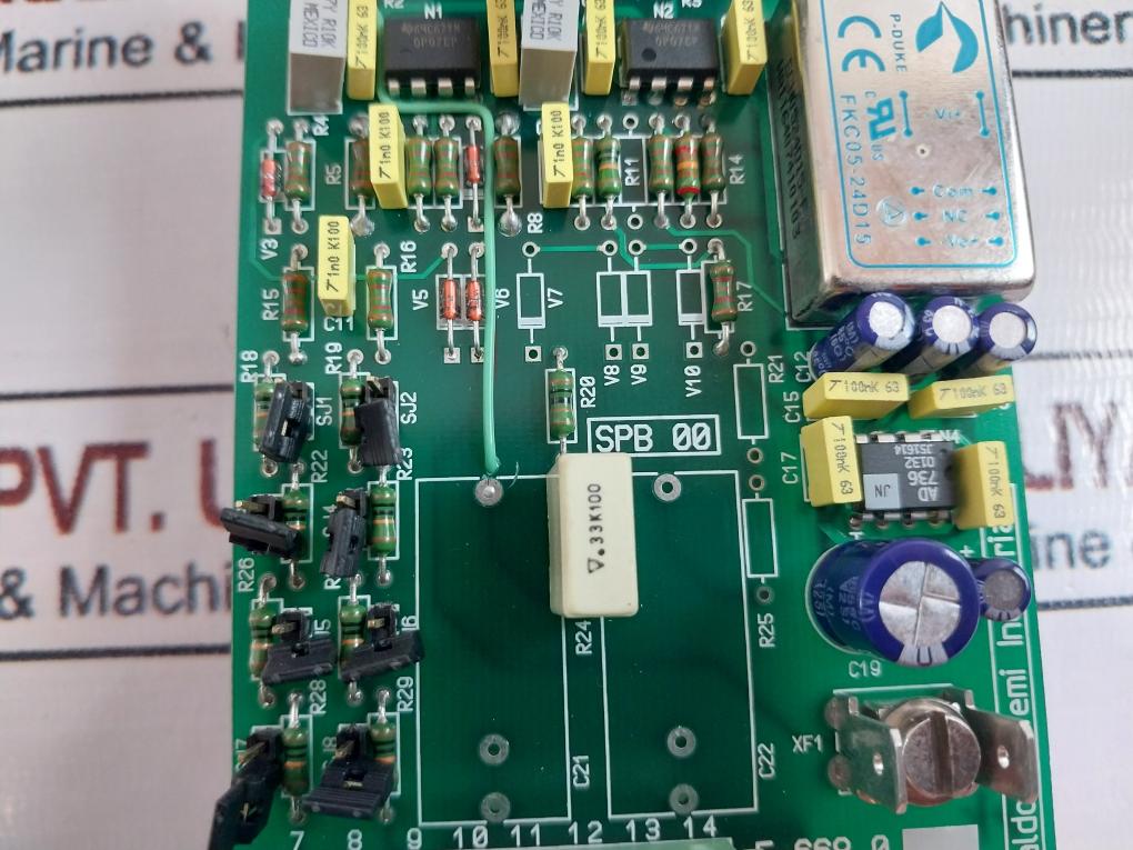 Ansaldo Sistemi 5.668.0 Pcb Card