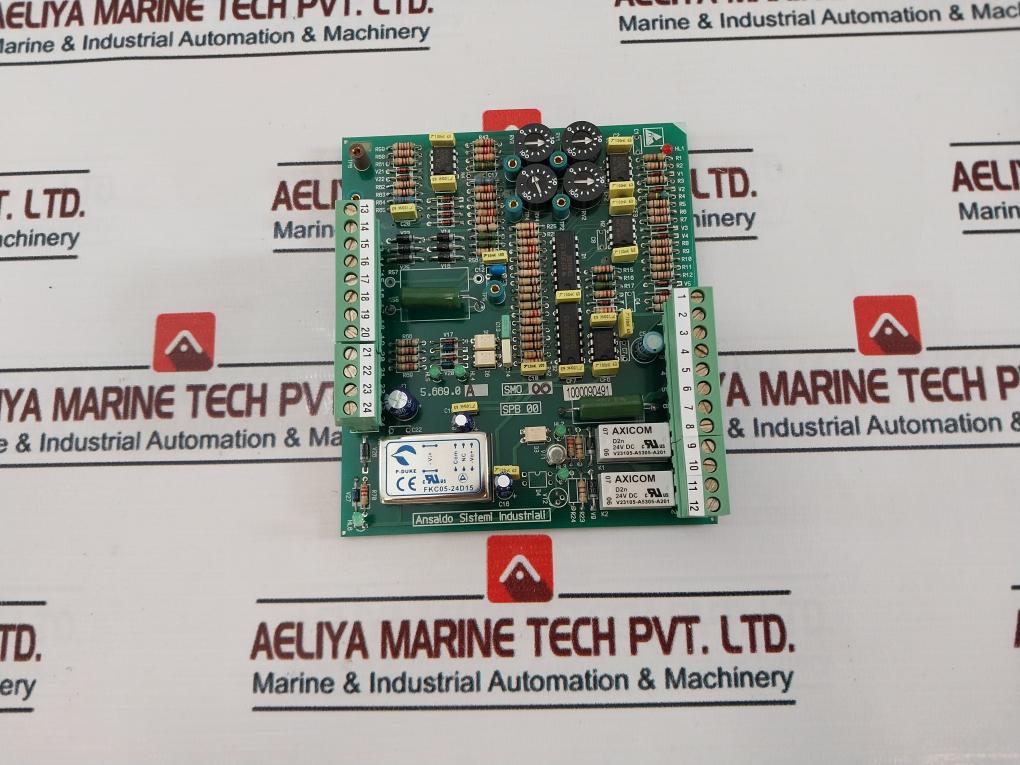 Ansaldo Sistemi 5.669.0A Printed Circuit Board Ver A