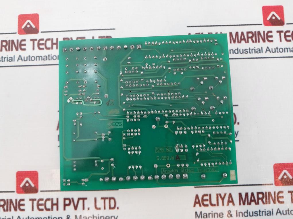 Ansaldo Sistemi 5.669.0A Printed Circuit Board Ver A