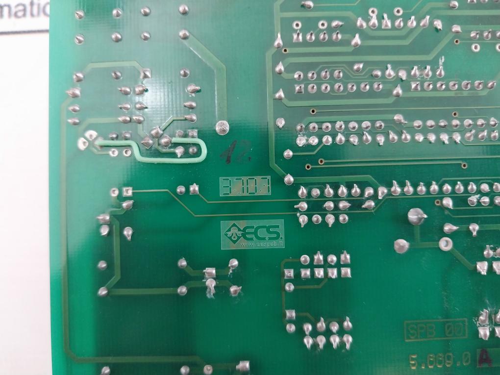 Ansaldo Sistemi 5.669.0A Printed Circuit Board Ver A