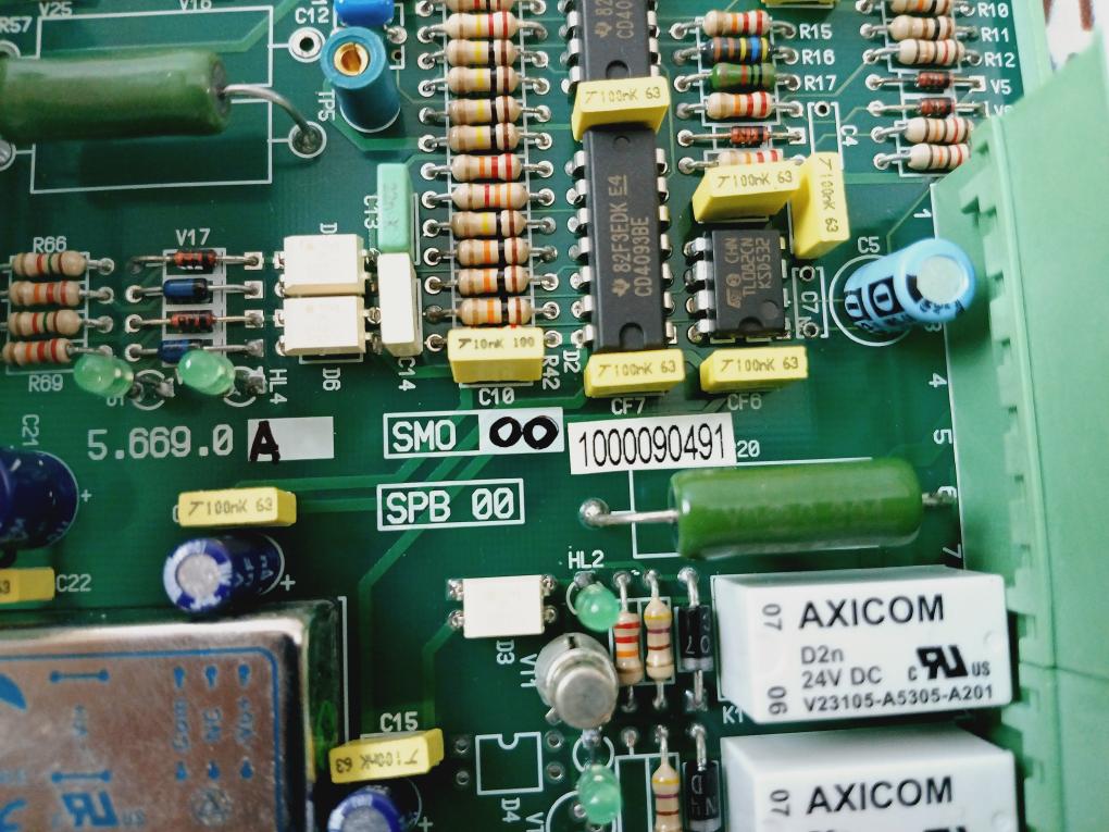 Ansaldo Sistemi Industriali Spb 00 Circuit Board