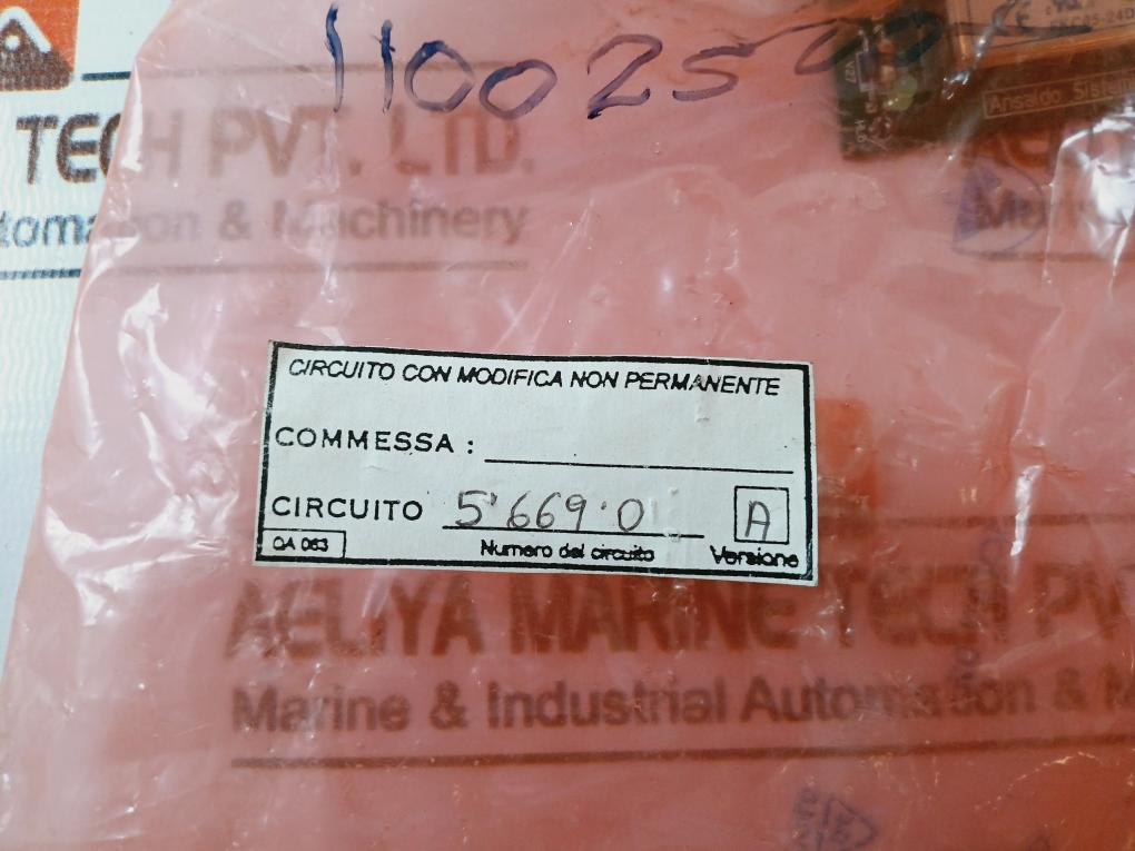 Ansaldo Sistemi Industriali Spb 00 Circuit Board