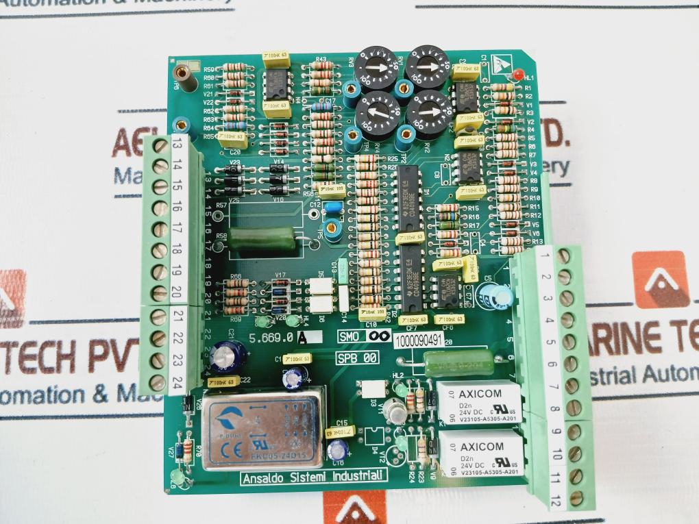Ansaldo Sistemi Industriali Spb 00 Circuit Board