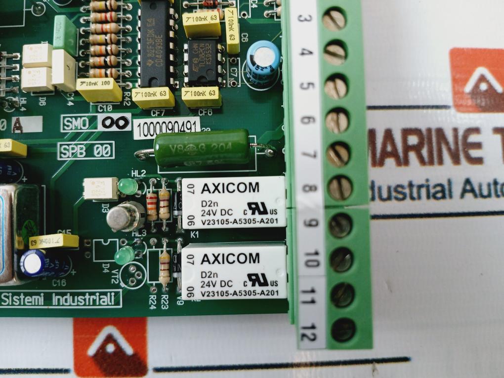 Ansaldo Sistemi Industriali Spb 00 Circuit Board