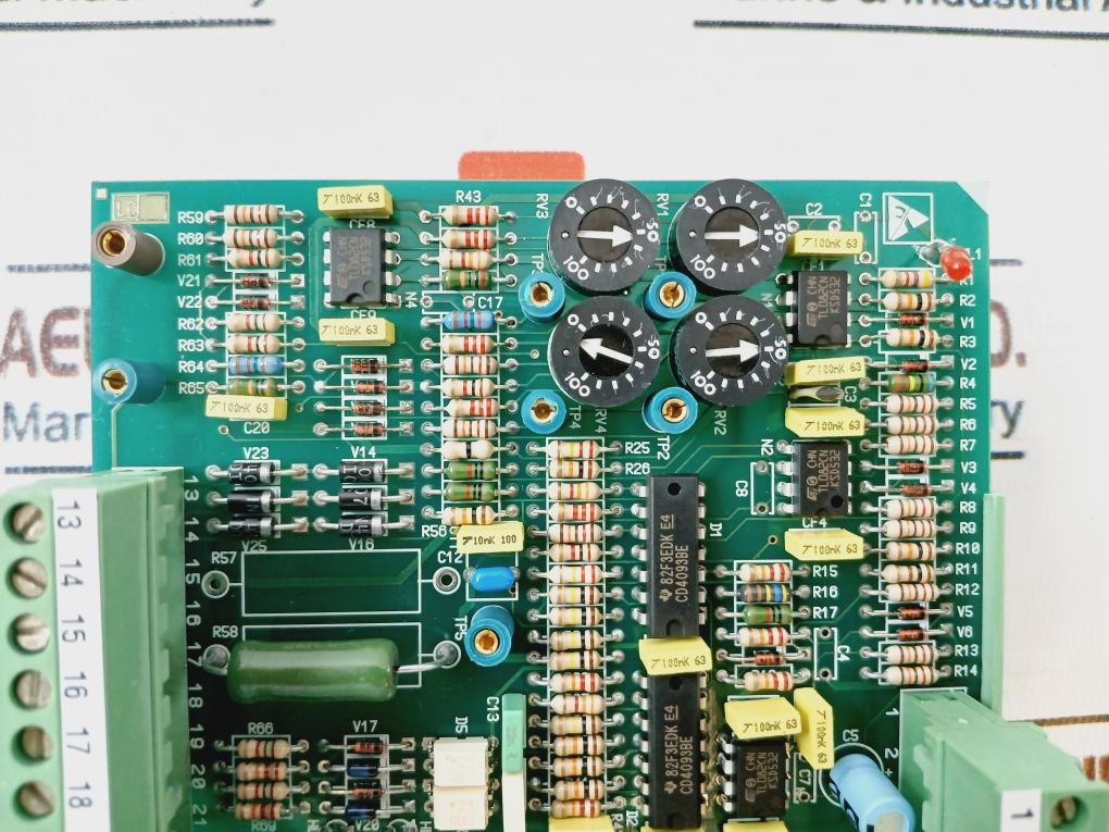 Ansaldo Sistemi Industriali Spb 00 Circuit Board