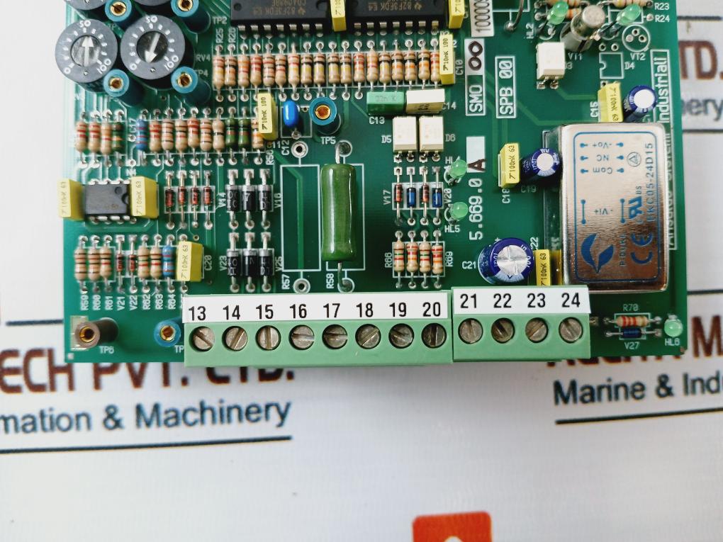 Ansaldo Sistemi Industriali Spb 00 Circuit Board