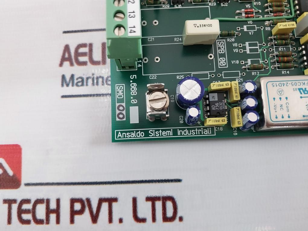 Ansaldo Sistemi SPB 00 Printed Circuit Board