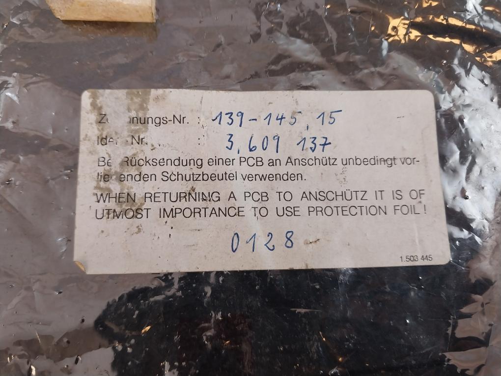 Anschutz 139-145.15 Printed Circuit Board