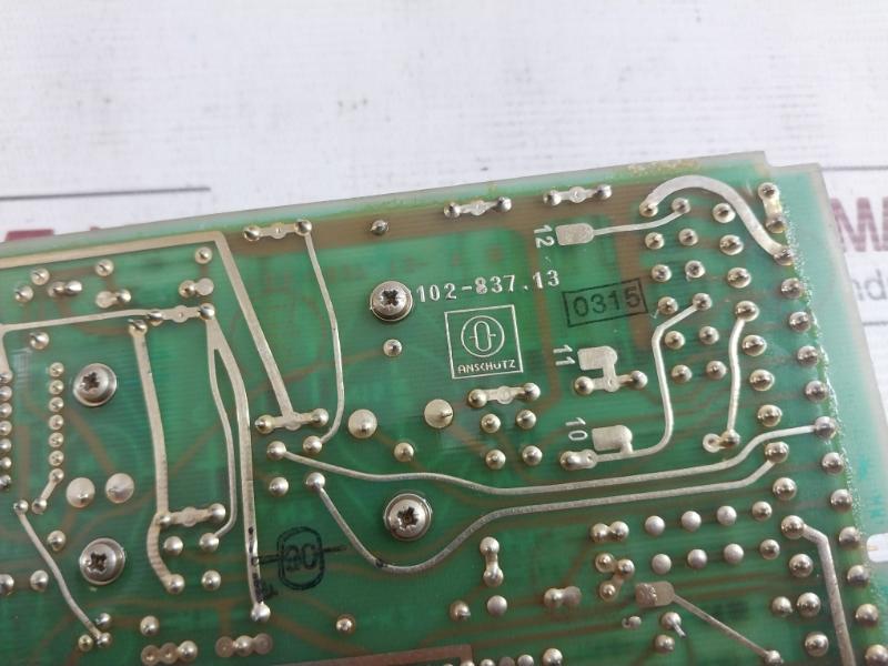 Anschutz 102-837.13 Printed Circuit Board 0315