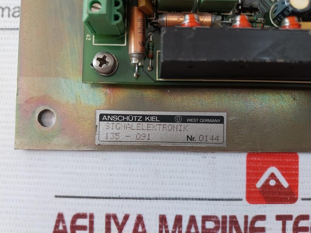 Anschutz Kiel 135-091 Printed Circuit Board 0144 Nb10.614