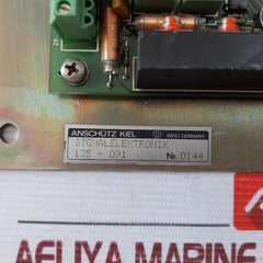 Anschutz Kiel 135-091 Printed Circuit Board 0144 Nb10.614