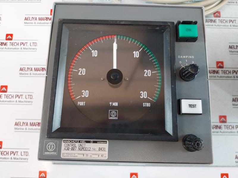 Anschutz Kiel 430-007 Control Unit With Turning Gyro & Casing Ngmod12