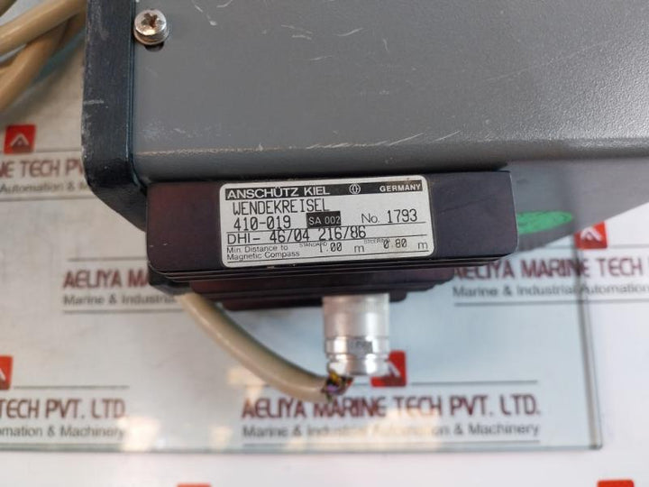 Anschutz Kiel 430-007 Control Unit With Turning Gyro & Casing Ngmod12