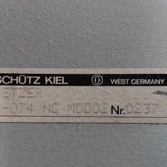 Anschütz Kiel Nb 23-173 Synchro Torque Receiver-transmitter 60 Hz 132-074 Ng