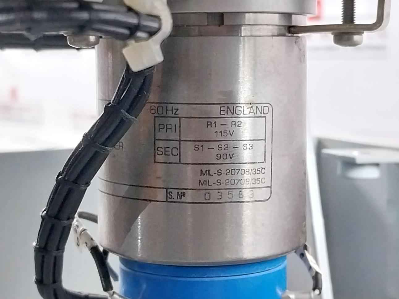 Anschütz Kiel Nb 23-173 Synchro Torque Receiver-transmitter 60 Hz 132-074 Ng