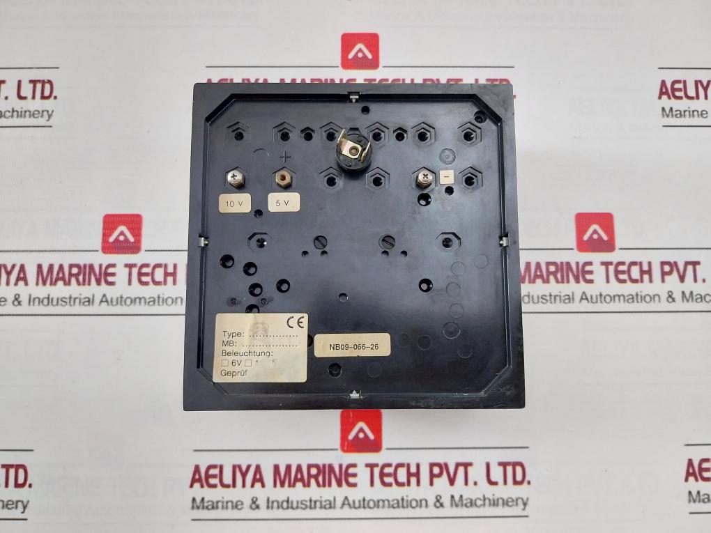 Anschutz Nb09-066-26 Degree Rudder Angle Indicator 10V