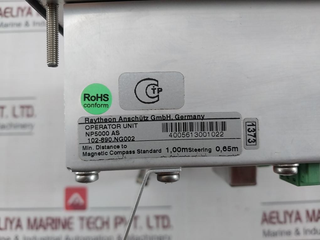 Anschutz Np5000 As Series Autopilot Operator Unit 250V 50/60Hz
